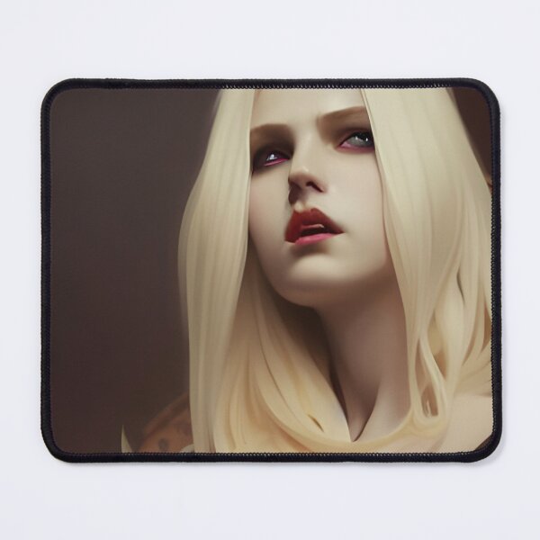 Item preview, Vampire Secy Blonde Lady Seductress Art Beautiful Artwork designed and sold by Eliteijr.