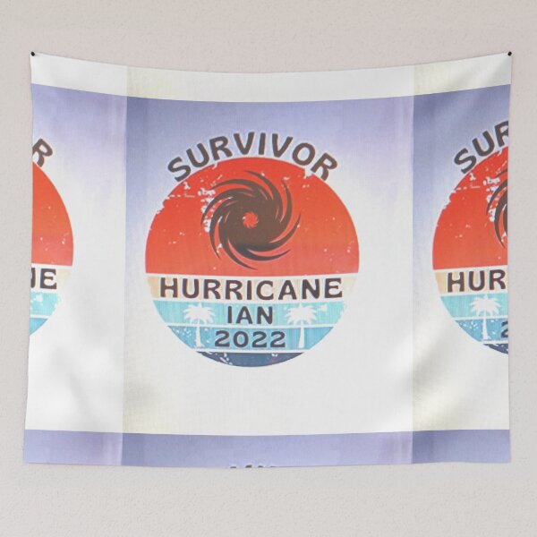 Item preview,   I SURVIVED    HURRICANE IAN 2022 designed and sold by marie1919.