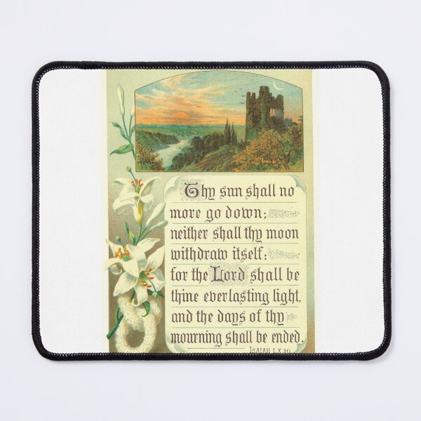 Item preview, Thy Sun Shall No More Go Down. Isaiah 60:20 designed and sold by Pictures With A Message.