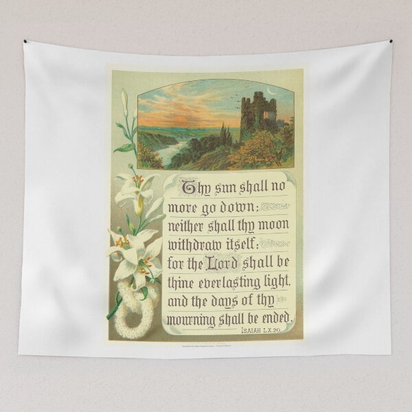 Item preview, Thy Sun Shall No More Go Down. Isaiah 60:20 designed and sold by Pictures With A Message.