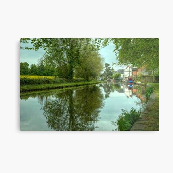 Item preview, The Canal at Stoke Prior  designed and sold by hawkie.