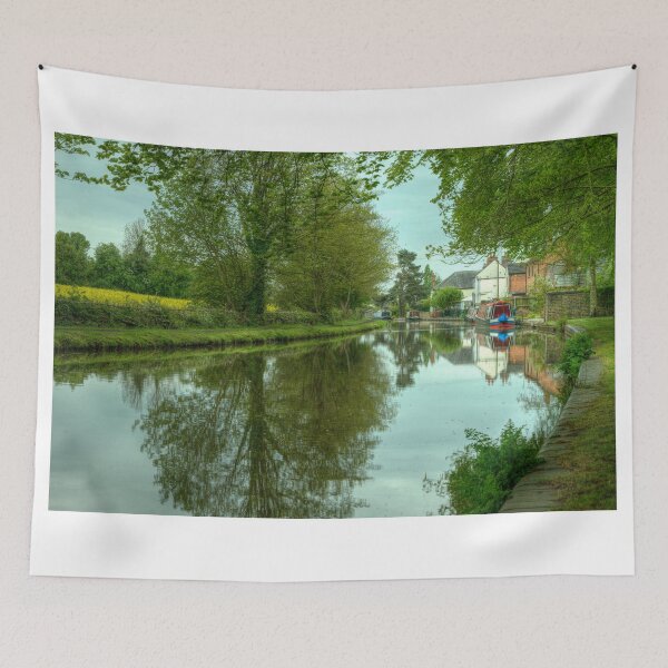 Item preview, The Canal at Stoke Prior  designed and sold by hawkie.