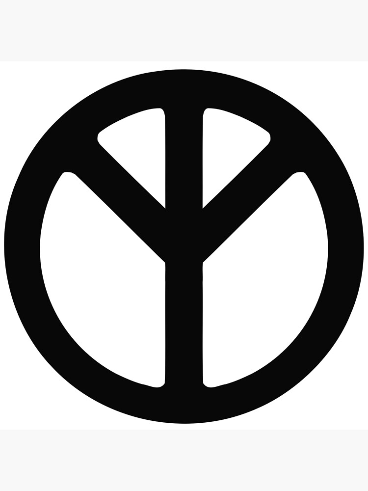 reverse Peace Sign Poster By Antisheep Redbubble reverse-peace-sign-poster-by-antisheep-redbubble