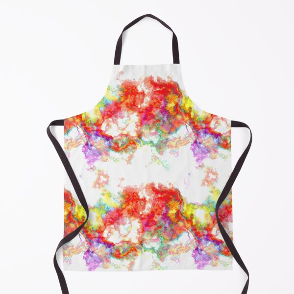 Item preview, Alizarin abstract stains on white background designed and sold by Kolinnaprint.