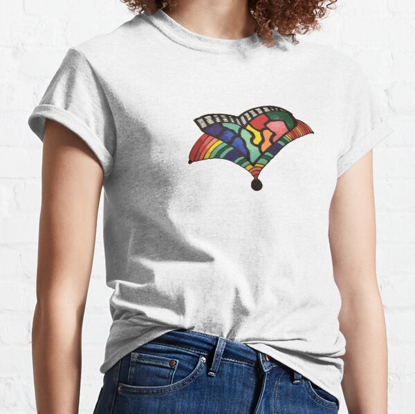 Rainbow Trumpet Heart Classic T-Shirt