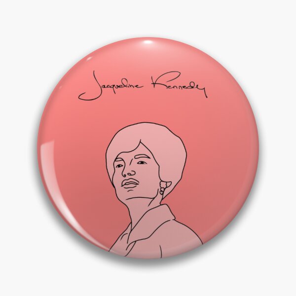 Item preview, Jacqueline Kennedy (minimalistic) designed and sold by thekennedyway.