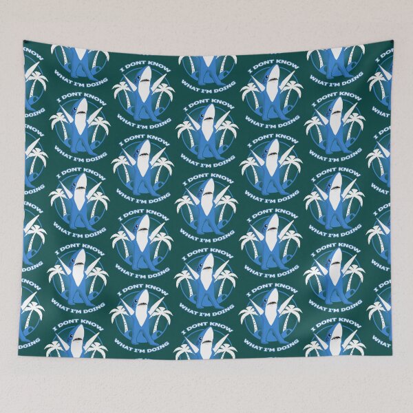 Item preview, Left dancing shark  designed and sold by EdselJACKSON.