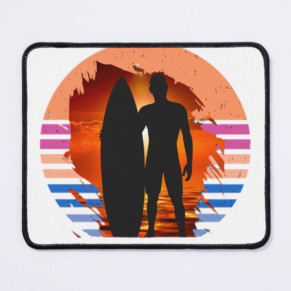 Item preview, Surfing in paradise - tropical surfer designed and sold by AspectArtWorks.