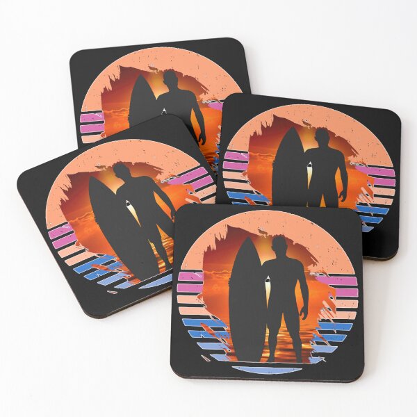 Item preview, Surfing in paradise - tropical surfer designed and sold by AspectArtWorks.