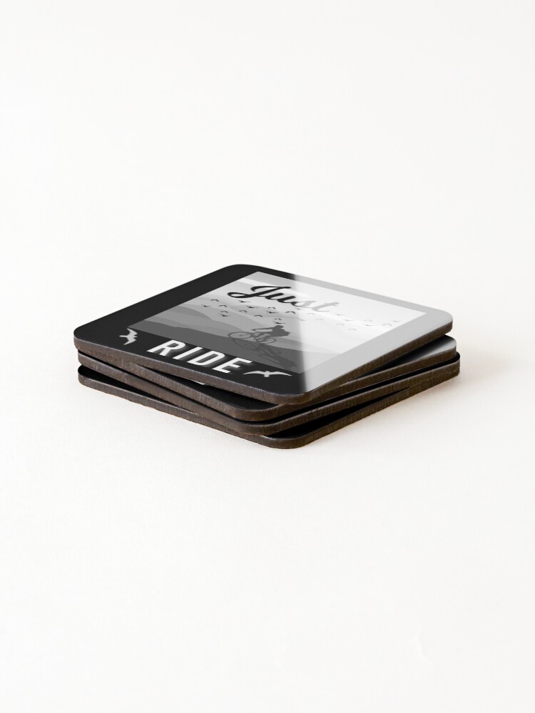 Thumbnail 4 of 5, Coasters (Set of 4), Just Ride designed and sold by Atkisson.