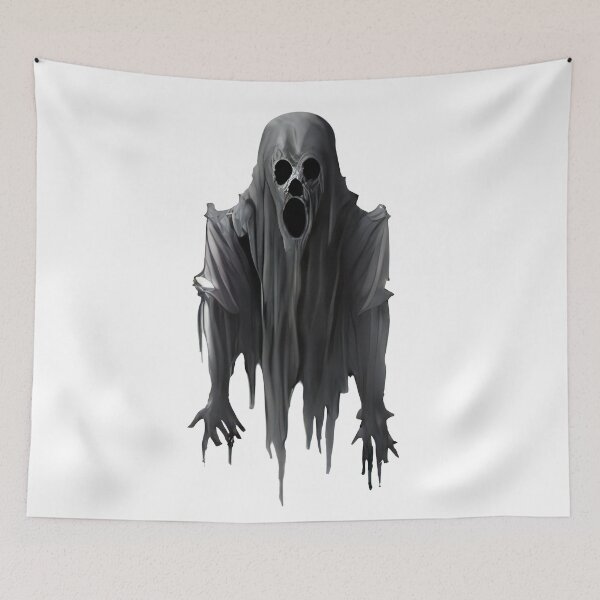 Item preview, Ghost scaring and frightened designed and sold by RebelPurpleGirl.