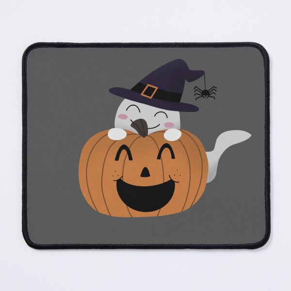 Item preview, Cute Ghost and Pumpkin designed and sold by MaelynnMeep.
