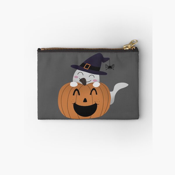 Item preview, Cute Ghost and Pumpkin designed and sold by MaelynnMeep.