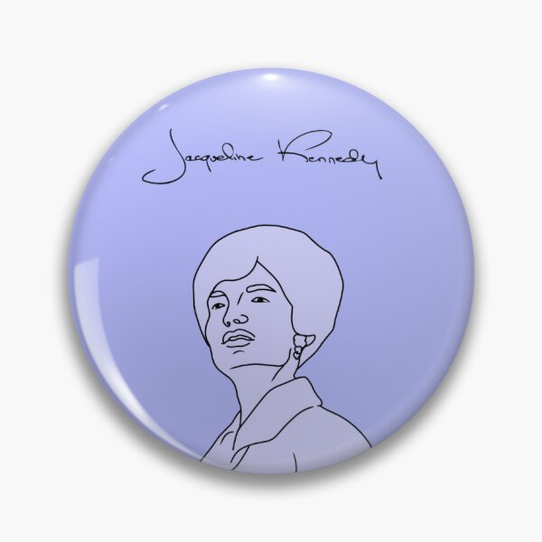 Item preview, Jacqueline Kennedy (minimalistic) designed and sold by thekennedyway.
