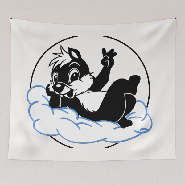 Item preview, Watercolor black and white  Squirrel Animal Sticker designed and sold by EROUISE.