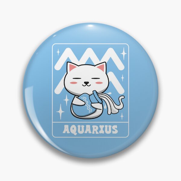 Item preview, Cute Aquarius Cat designed and sold by Luan Huynh.