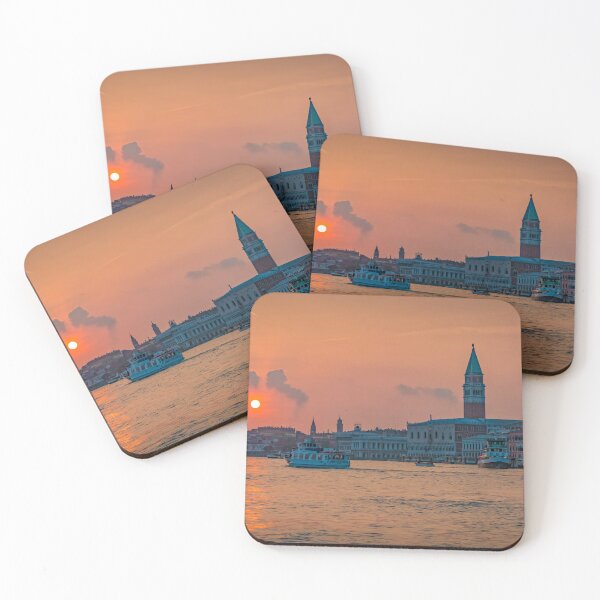 Artikelvorschau, Sonnenuntergang über dem Canal Grande entworfen und verkauft von Viv Thompson Photography .