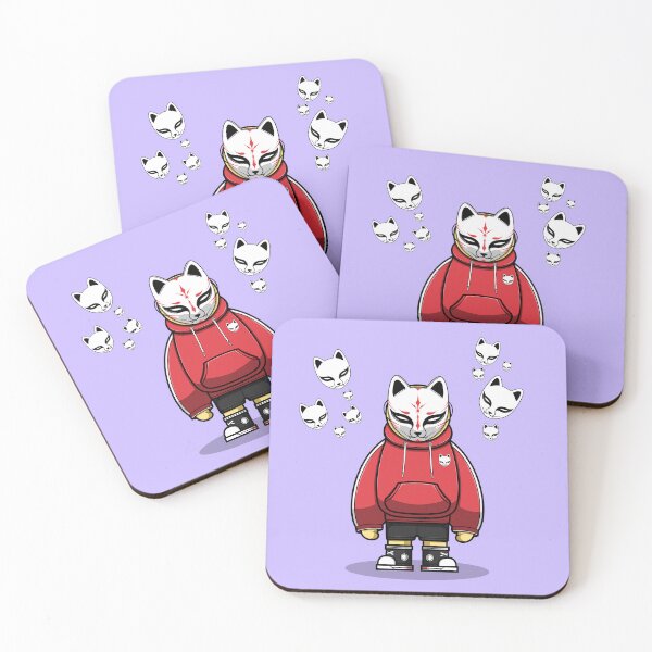 Item preview, Cute Character Kitsune Mask designed and sold by Reza Azi.