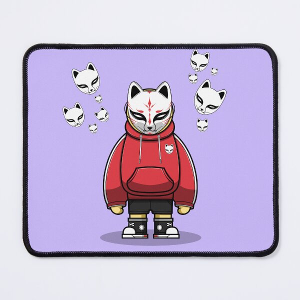 Item preview, Cute Character Kitsune Mask designed and sold by Reza Azi.