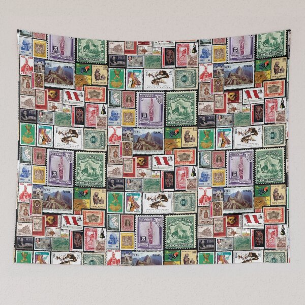 Item preview, Peruvian cultural stamps designed and sold by Adibto.