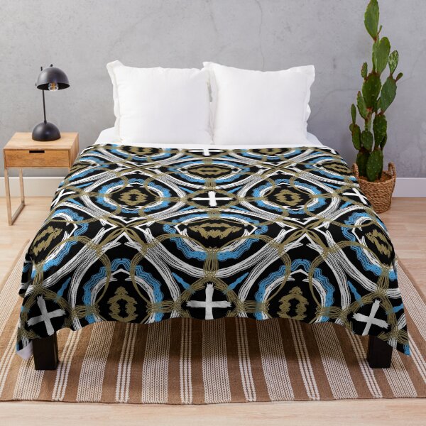 Item preview, Tribal Art Design 1 - Throw Pillows and Prints  designed and sold by ScatterHub.