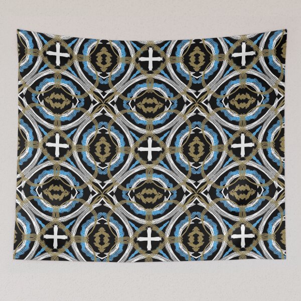 Item preview, Tribal Art Design 1 - Throw Pillows and Prints  designed and sold by ScatterHub.