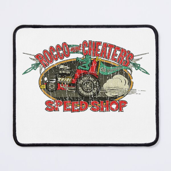 Item preview, Drag Racing Rocco & Cheaters Speed Shop 1944  designed and sold by CorinaBraun.