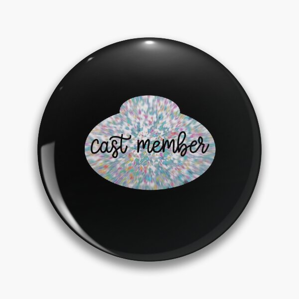 Item preview, Tie Dye Cast Member Name Tag designed and sold by abbiequail.