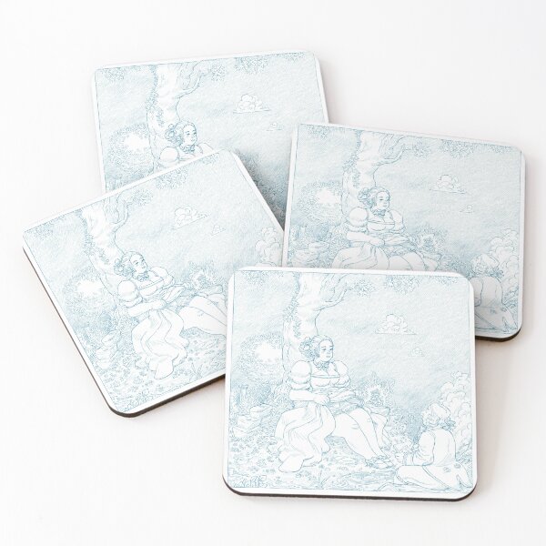Item preview, Graure en bleu designed and sold by vinceleveque.