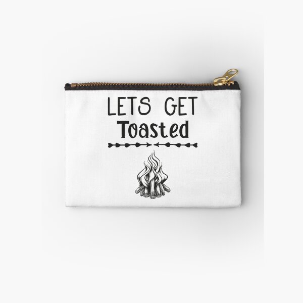 Item preview, Let's Get Toasted Campfire & Marshmallow Camping, lets get toasted,camping,camper,campfire designed and sold by RedArtsDesign.