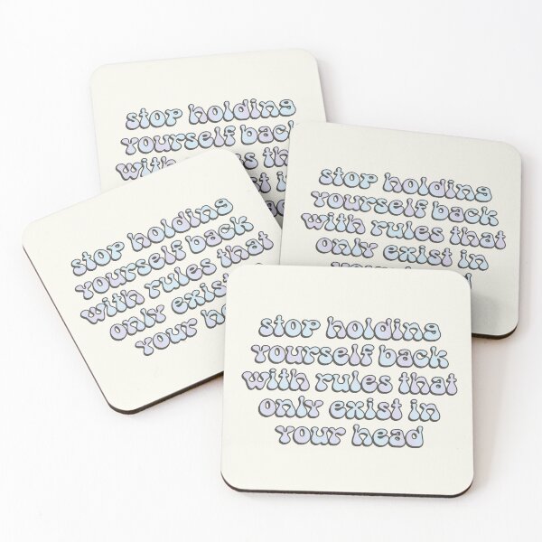 Item preview, Stop Holding Yourself Back Motivational Reminder designed and sold by bykirstco.