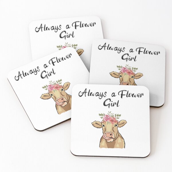 Item preview, Cow Flower Girl  designed and sold by Losthorsedesign.