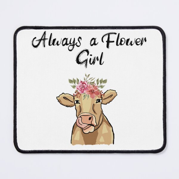 Item preview, Cow Flower Girl designed and sold by Losthorsedesign.