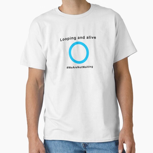 Item preview, Looping and alive (black text) designed and sold by David Burren.
