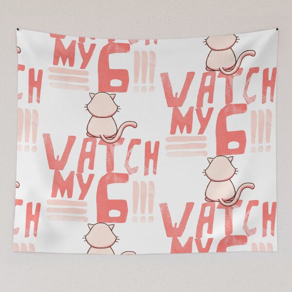 Item preview, WATCH MY SIX! designed and sold by fullyballed.