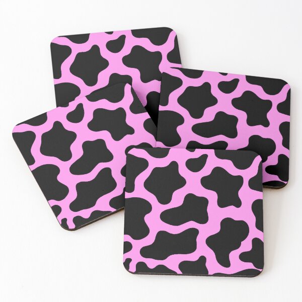 Item preview, Black and pink Cow Pattern designed and sold by daenyses.