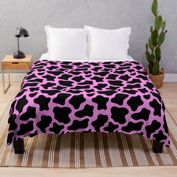 Item preview, Black and pink Cow Pattern designed and sold by daenyses.