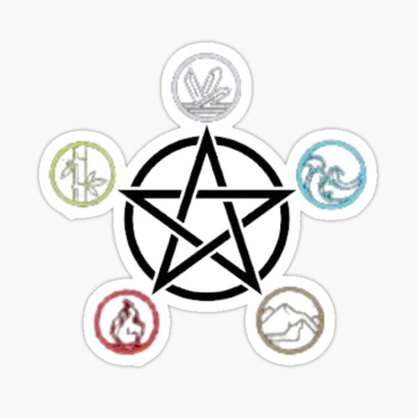 5 Elements Stickers for Sale | Redbubble