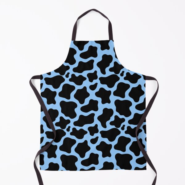 Item preview, Black and light blue Cow Pattern designed and sold by daenyses.