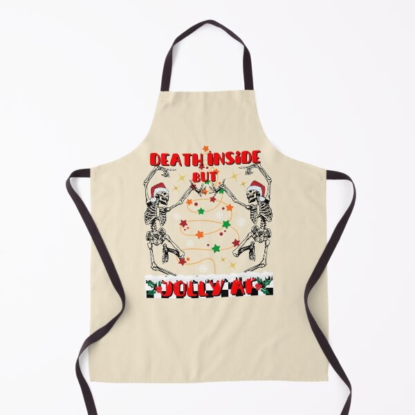 Item preview, Death inside but jolly af merry Christmas Christmas tree designed and sold by DesignsbyMona.