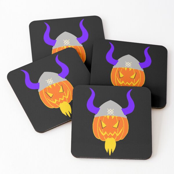 Item preview, Viking Pumpkin With Two Horned Warrior Helmet And Yellow Beard For Lover halloween cagwal designed and sold by MONOKARYON.
