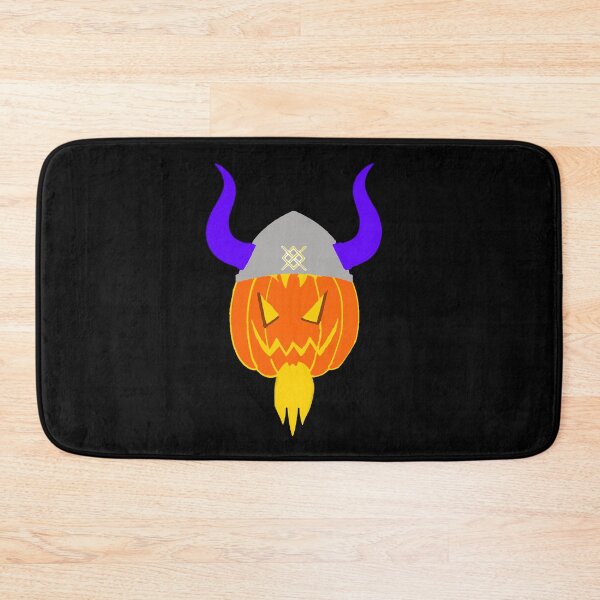 Item preview, Viking Pumpkin With Two Horned Warrior Helmet And Yellow Beard For Lover halloween cagwal designed and sold by MONOKARYON.