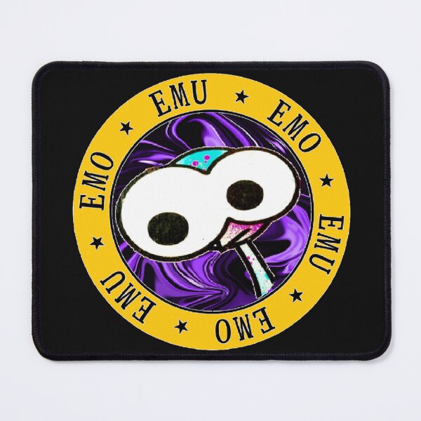 Item preview, emo emu ostrich tattoo gothic graffiti designed and sold by LowEndGraphics.