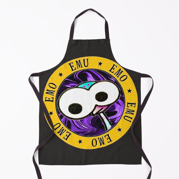Item preview, emo emu ostrich tattoo gothic graffiti designed and sold by LowEndGraphics.