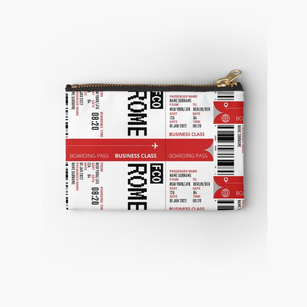 Item preview, Rome boarding pass designed and sold by flight-apparel.