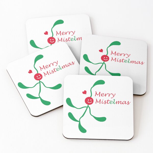 Item preview, Mistletoe Pun Christmas designed and sold by spontania.