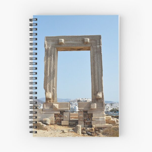 Item preview, The remains of the Temple of Apollo on Naxos, Greece. The monumental entrance overlooking the town of Naxos, dating from 530BC designed and sold by oanaunciuleanu.