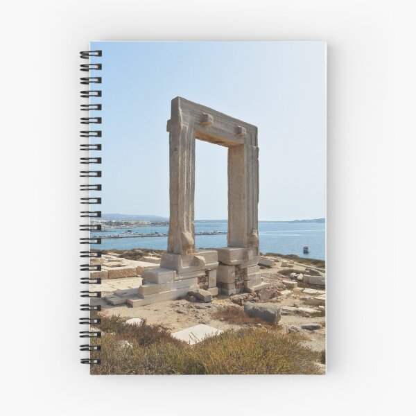 Item preview, The remains of the Temple of Apollo on Naxos, Greece. The monumental entrance overlooking the town of Naxos, dating from 530BC designed and sold by oanaunciuleanu.