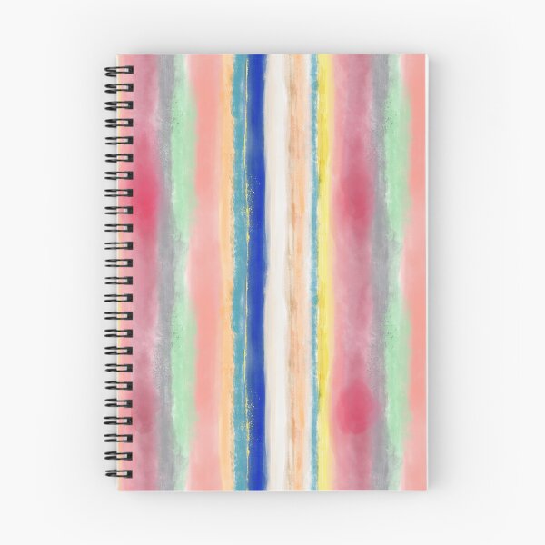 Item preview, Irregular vertical lines in vivid color watercolor designed and sold by AbbyLedGar.