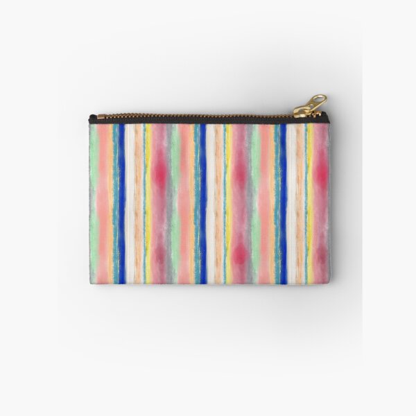 Item preview, Irregular vertical lines in vivid color watercolor designed and sold by AbbyLedGar.
